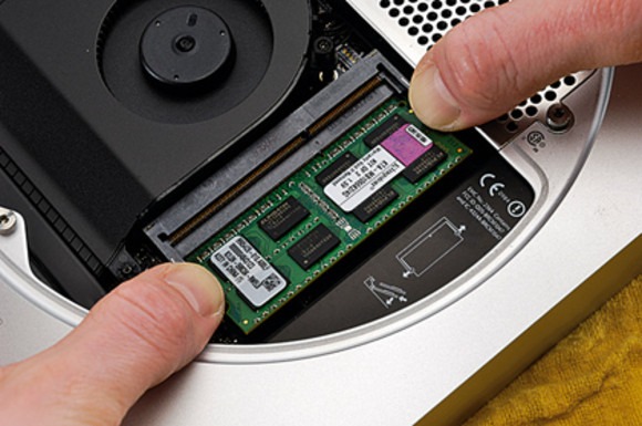 You don't need any tools to change the RAM on a Mac Mini